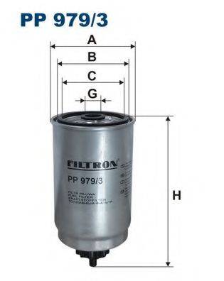 Фильтр топливный PP979/3 FILTRON