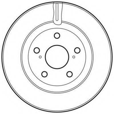 Тормозной диск 562621JC JURID