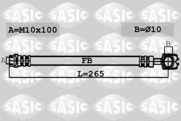 Тормозной шланг 6606105 SASIC