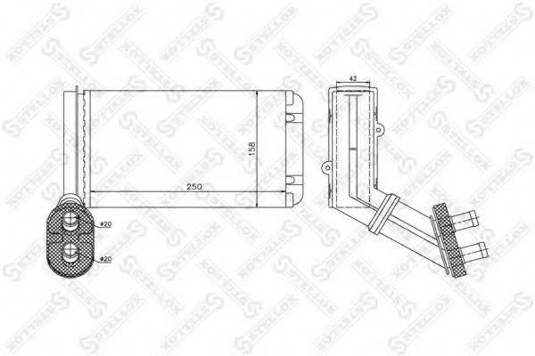 Теплообменник 10-35182-SX STELLOX