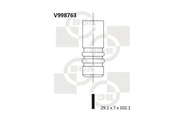 Выпускной клапан V998763 BGA