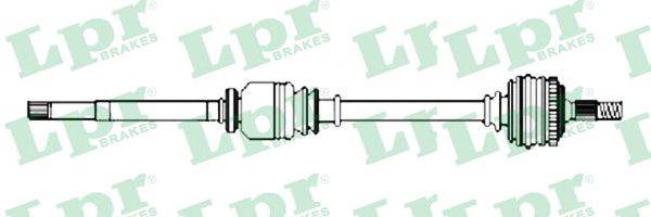 FO162R SHAFTEC Приводной вал FO162R SHAFTEC