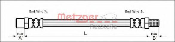 Шлангопровод 16679 LEMFORDER