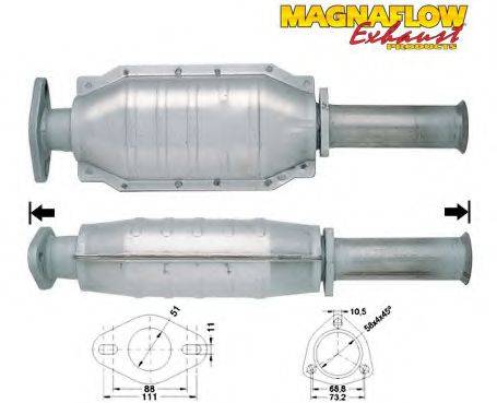 Катализатор 80012 MAGNAFLOW