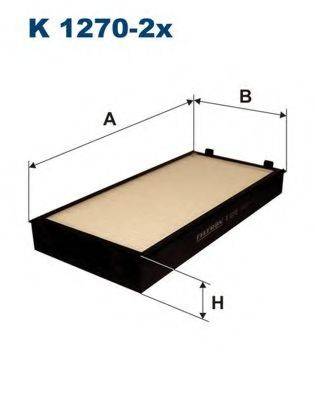 Фильтр салонный K1270-2x FILTRON