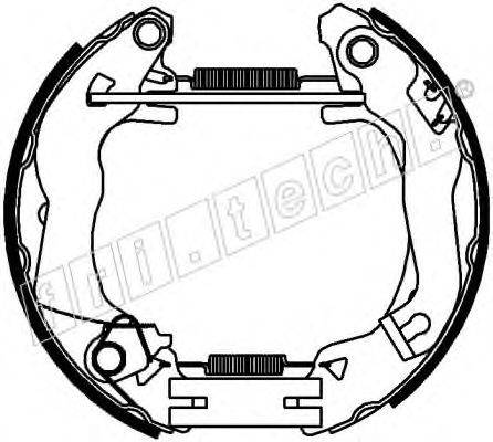 Комплект тормозных колодок 16408 fri.tech.