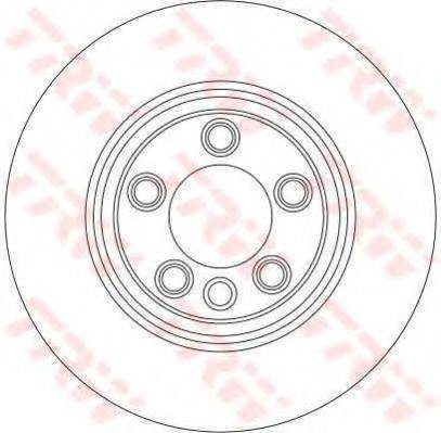 Тормозной диск DF4305S TRW
