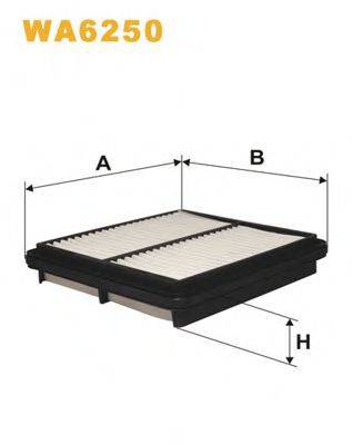 Фильтр воздушный WA6250 WIX FILTERS