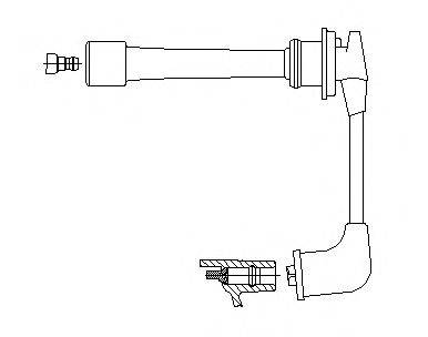 Провод зажигания 6A85/45 BREMI
