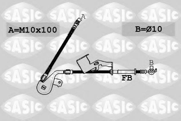 Тормозной шланг 6600063 SASIC