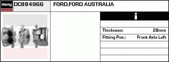 Тормозной суппорт DC884966 REMY