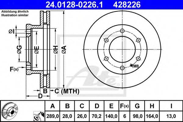 Тормозной диск F1027V LPR