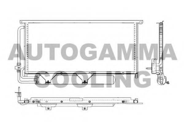 Конденсатор, кондиционер 103984 AUTOGAMMA