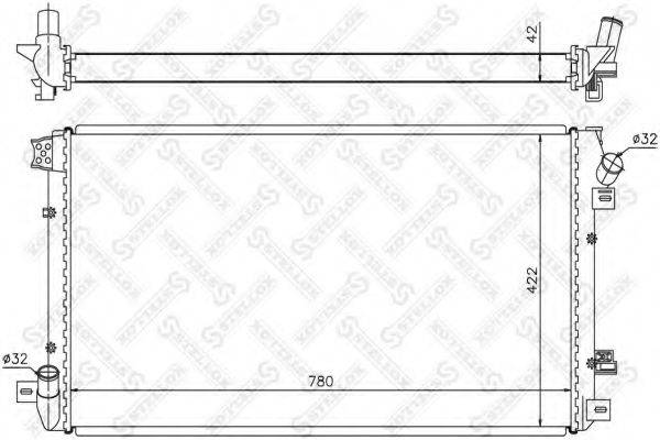 Теплообменник 10-26567-SX STELLOX