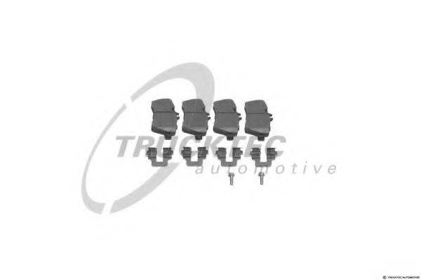 Комплект тормозных колодок, дисковый тормоз 02.35.148 TRUCKTEC AUTOMOTIVE