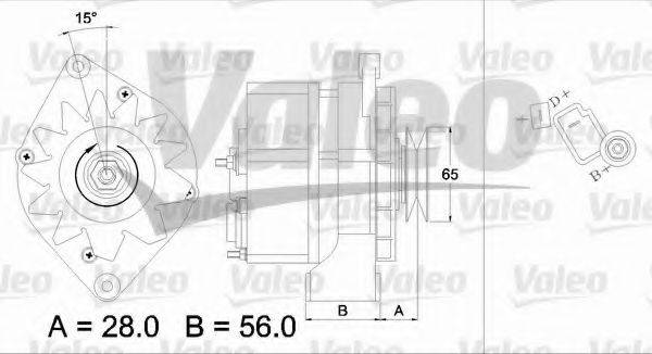 Генератор 436160 VALEO