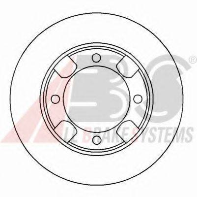 Тормозной диск DI-594 JAPANPARTS