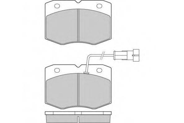 Комплект тормозных колодок, дисковый тормоз 12-0949 E.T.F.