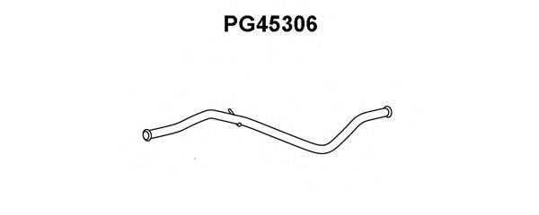 Труба выхлопного газа PG45306 VENEPORTE