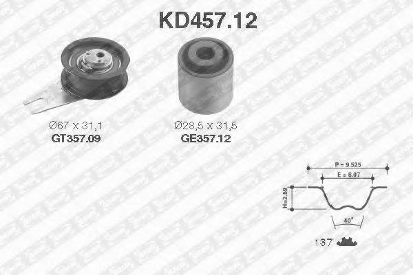 Ременный комплект TBK077 ROULUNDS