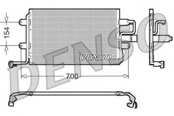 Конденсатор, кондиционер DCN32017 DENSO