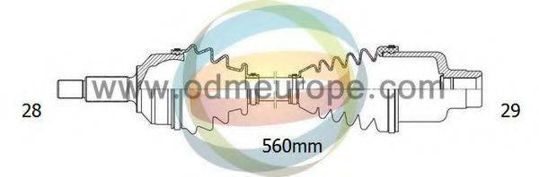 Приводной вал 18-042560 ODM-MULTIPARTS