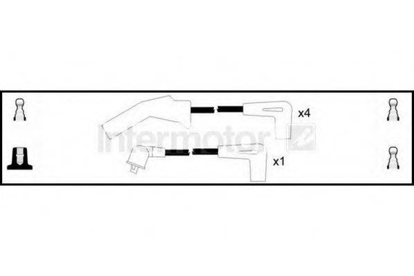 Комплект проводов зажигания 83705 STANDARD