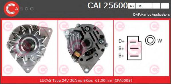 Генератор CAL25600GS CASCO