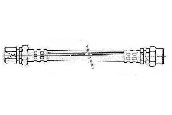 Тормозной шланг FHY2390 FERODO