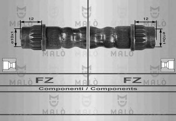 Тормозной шланг 80201 MALO