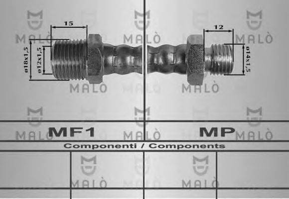 Тормозной шланг 8032 MALO