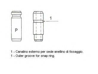 Направляющая втулка клапана 01-1398 METELLI
