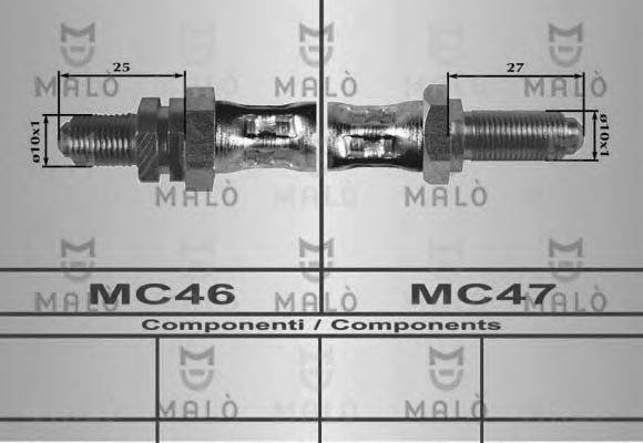 Тормозной шланг 8690 MALO