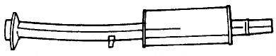 Предглушитель выхлопных газов 50310 SIGAM