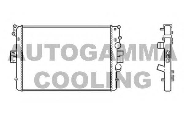 Теплообменник 304430 AUTOGAMMA