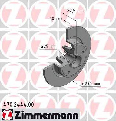 Тормозной диск 470.2444.00 ZIMMERMANN