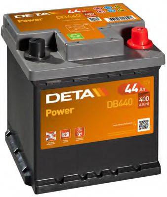 Стартерная аккумуляторная батарея DB440 DETA