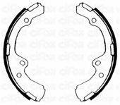 Комплект тормозных колодок 153-414 CIFAM