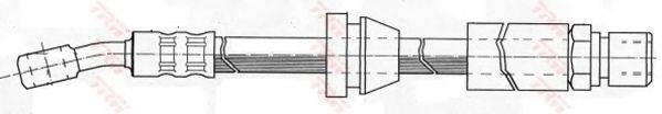 Тормозной шланг PHD415 TRW