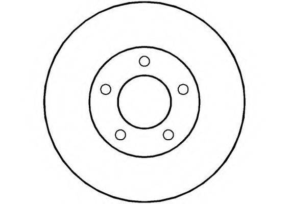 Тормозной диск NBD880 NATIONAL
