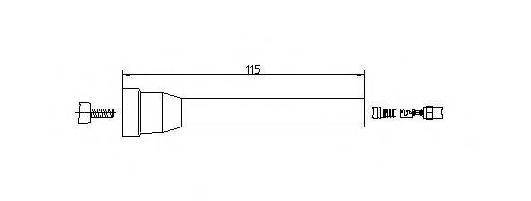 Вилка, свеча зажигания 10208/5 BREMI