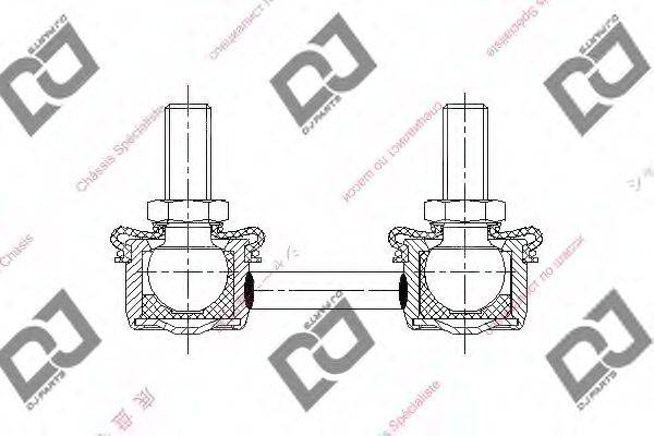 Тяга / стойка, стабилизатор DL1087 DJ PARTS