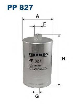 Фильтр топливный PP827 FILTRON