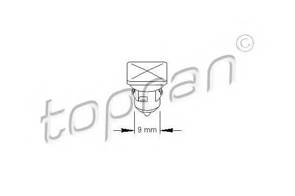 Пружинный зажим 111 498 TOPRAN