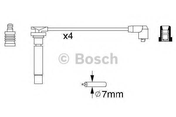 Комплект электропроводки 0 986 356 705 BOSCH