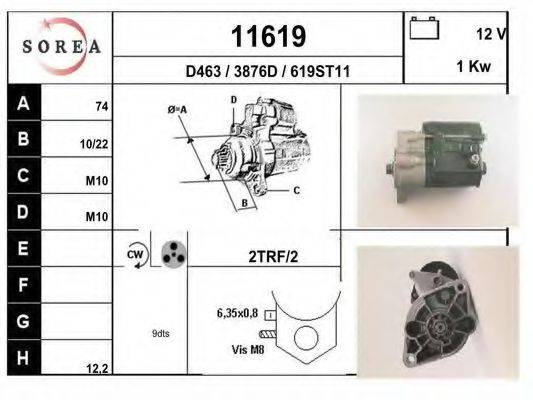 Стартер 11619 EAI