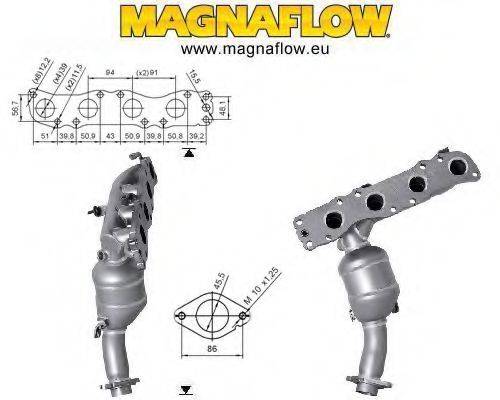 Катализатор 67610 MAGNAFLOW