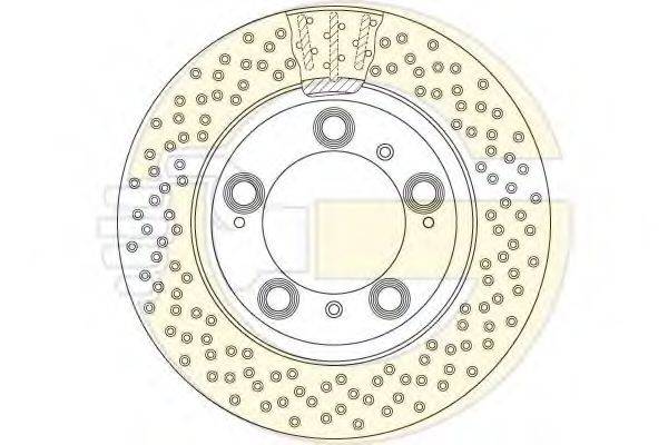 Тормозной диск 6063375 GIRLING