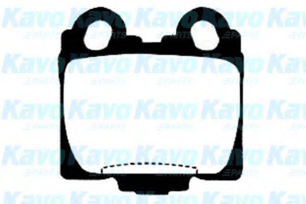 Комплект тормозных колодок, дисковый тормоз BP-9060 KAVO PARTS