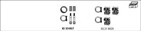 MT-Cit83 HJS Система выпуска ОГ MT-Cit83 HJS